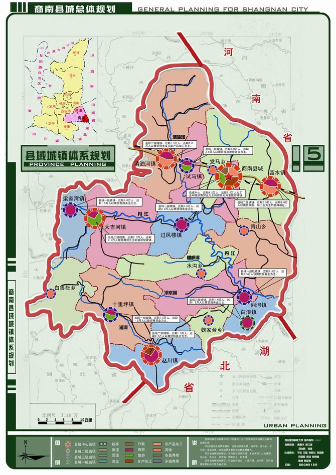 商南县城市总体规划20062025